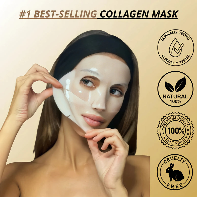 #1 Collagen Face Mask for Deep Hydration