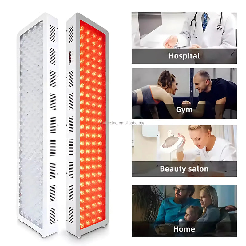 Dual Chip Red Light Therapy Panel 630nm-850nm for Face & Body