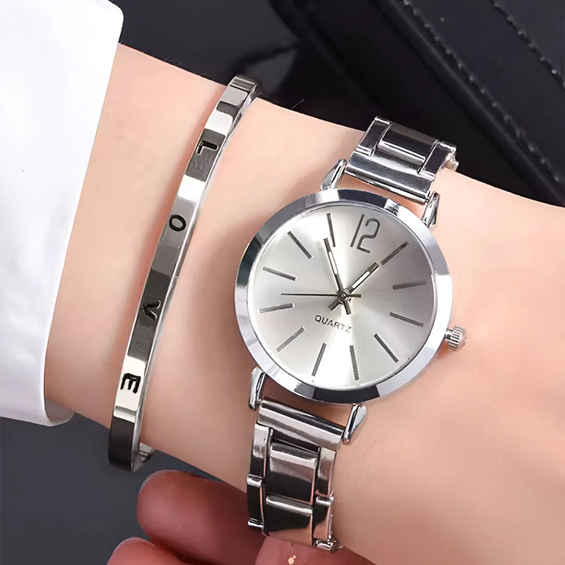 Women's Quartz Movement Alloy Watch