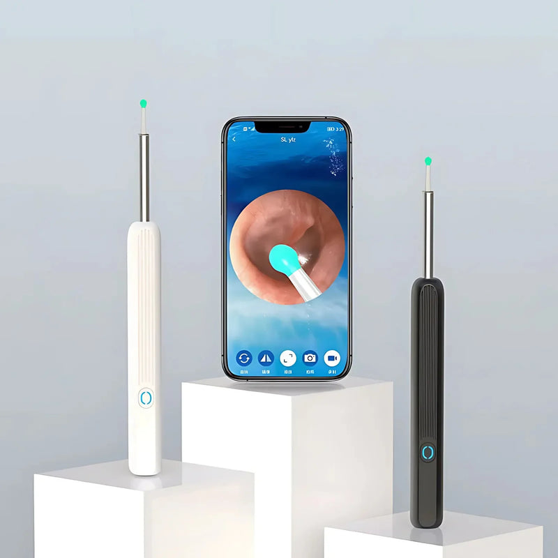 Wireless Ear Wax Cleaner with 1080p Camera