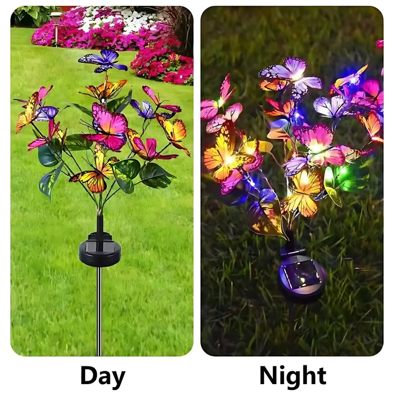 Solar Butterfly Garden Lights