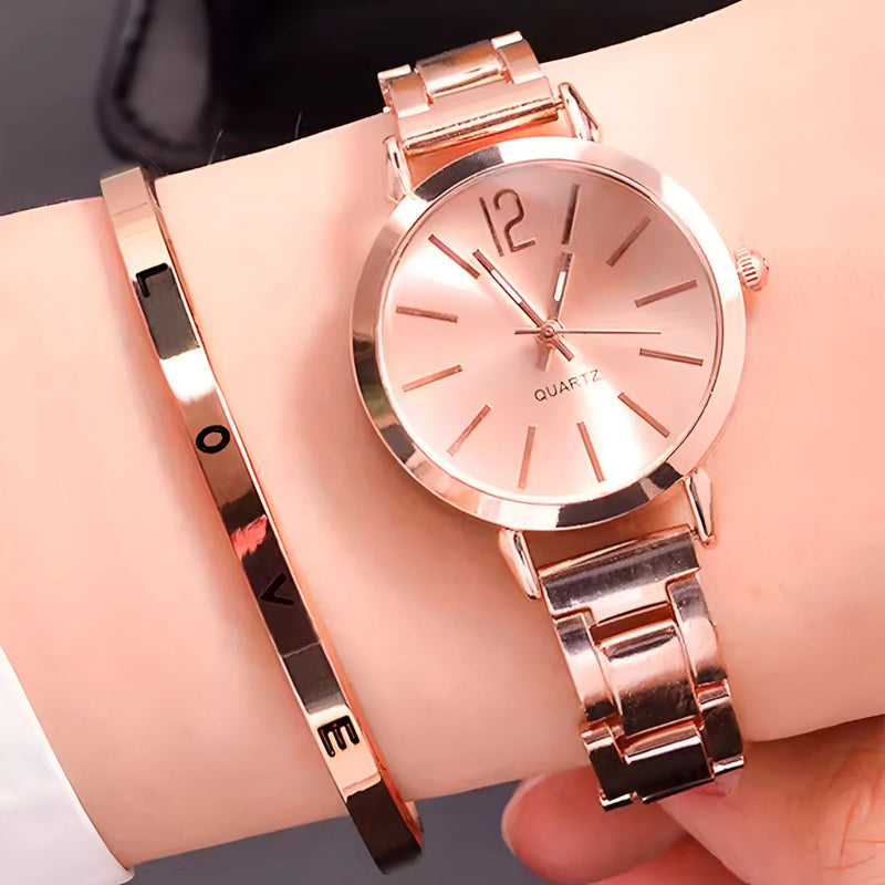 Women's Quartz Movement Alloy Watch