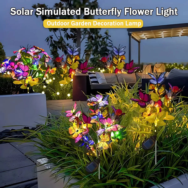 Solar Butterfly Garden Lights