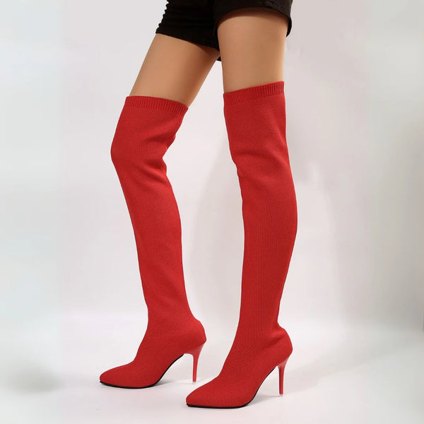 Women's Over-the-Knee Stiletto Boots