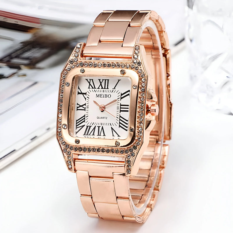 Women's Square Quartz Watch