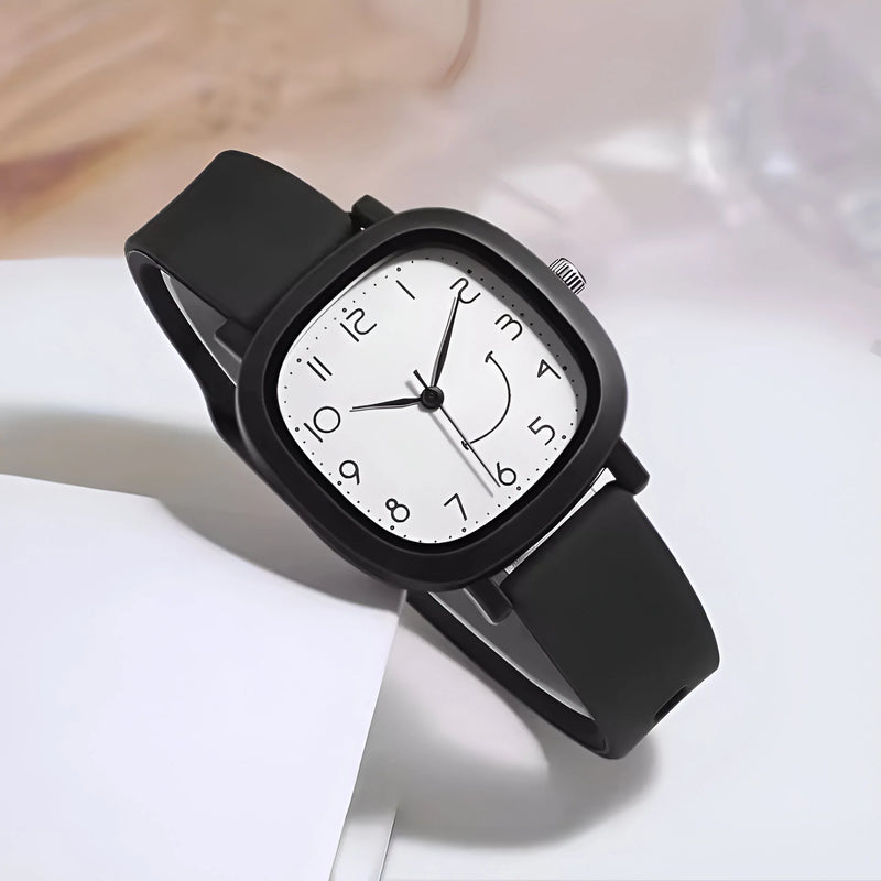 Women's Smiling Dial Quartz Watch