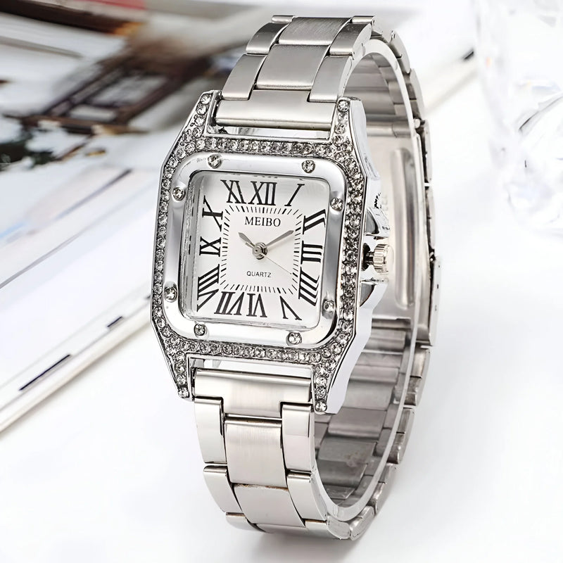 Women's Square Quartz Watch