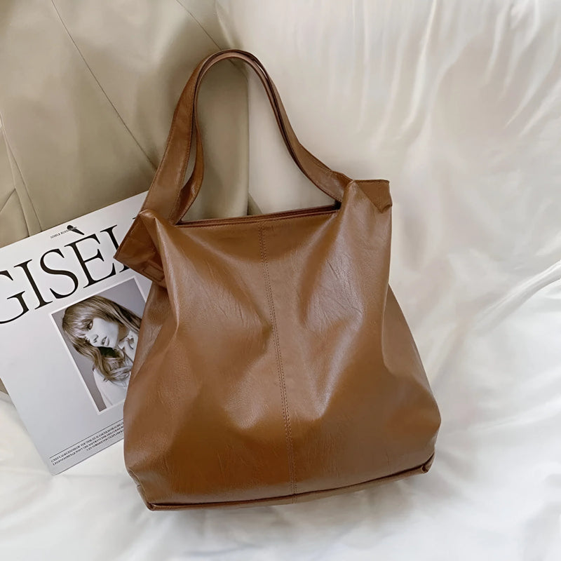 Women's Large Leather Tote Bag