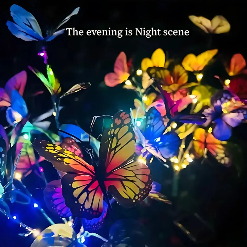 Solar Butterfly Garden Lights