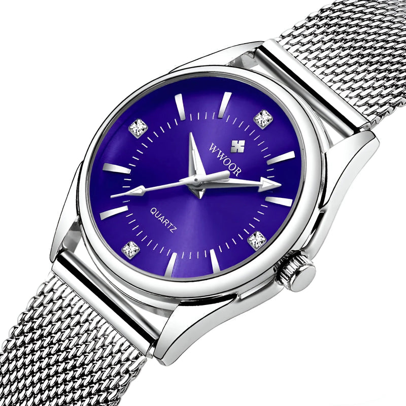 Women's Stainless Steel Mesh Watch