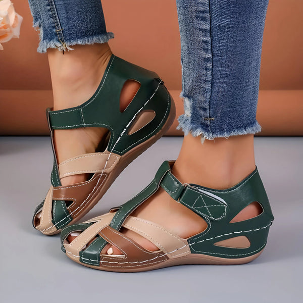 Women’s Closed Toe Wedge Sandals