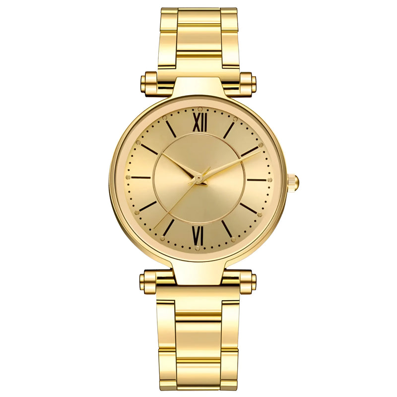 Stainless Steel Quartz Watch for Women