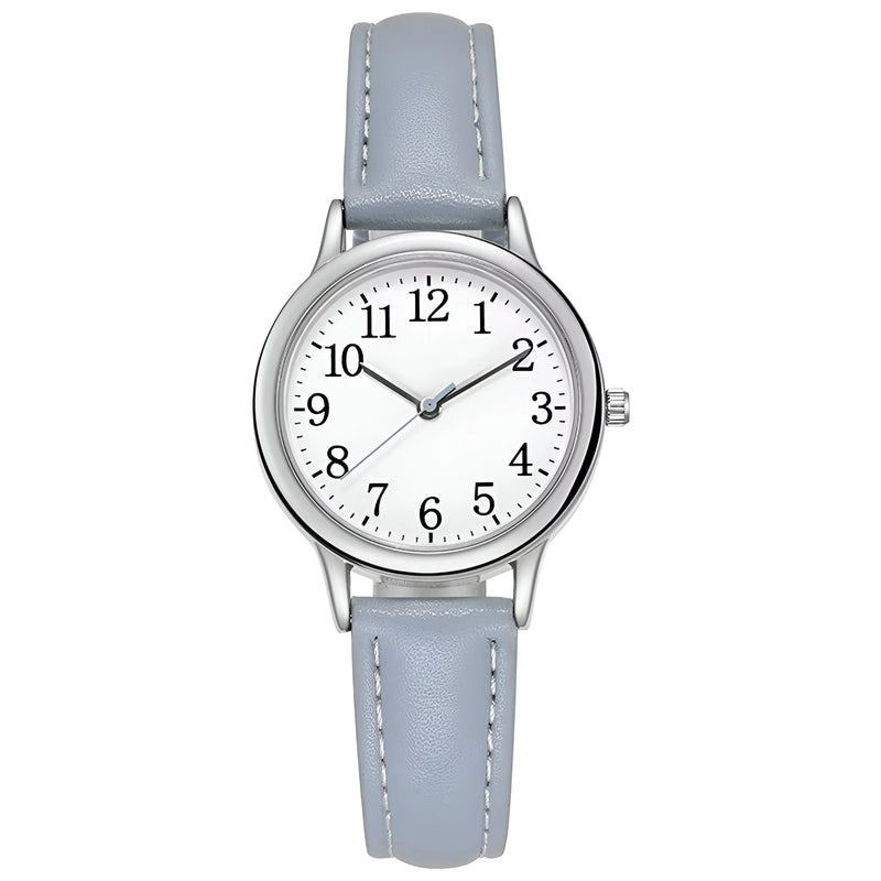 Women's Quartz Watch With Leather Strap