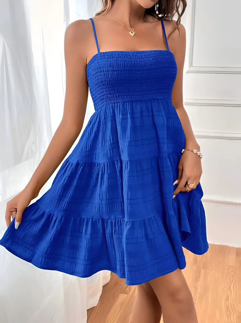 Breezy Summer Sling Strap Dress