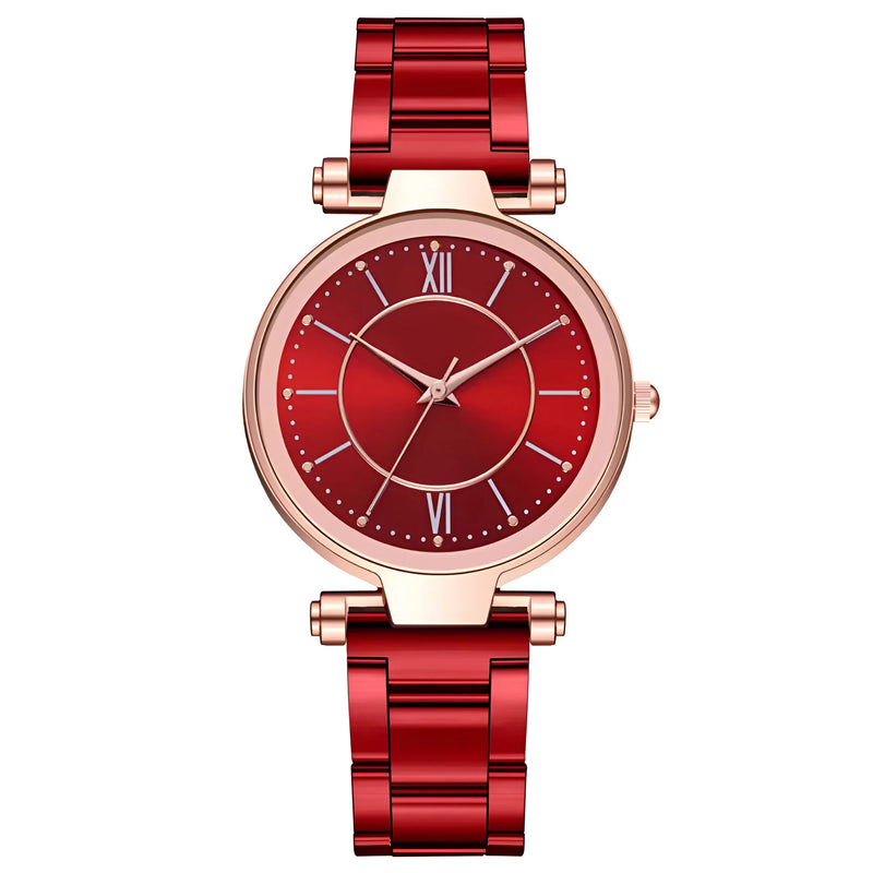 Stainless Steel Quartz Watch for Women