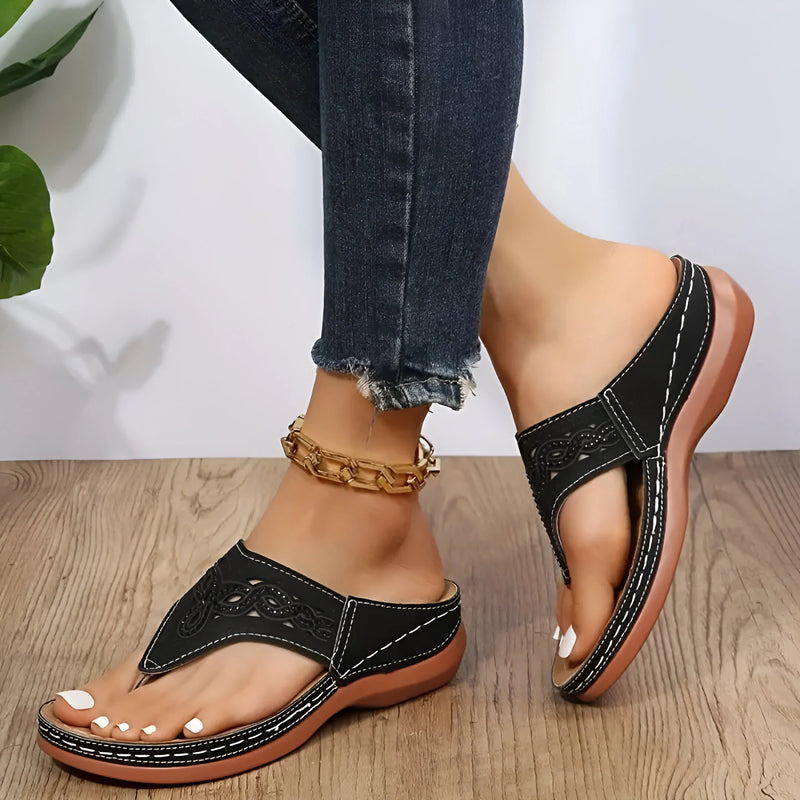 Women's Open-Toe Summer Wedge Sandals