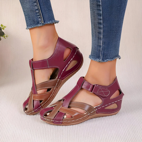 Women’s Closed Toe Wedge Sandals