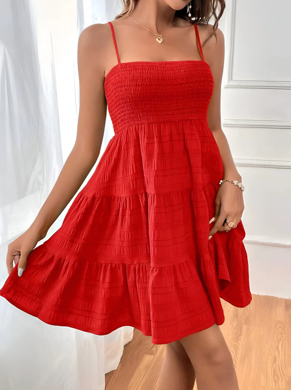 Breezy Summer Sling Strap Dress