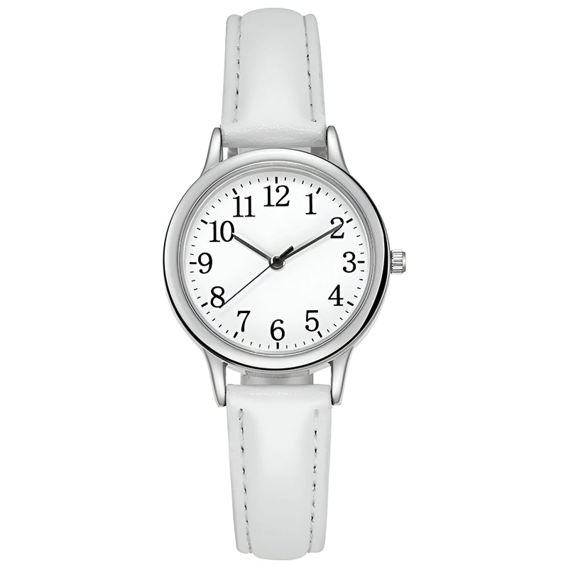 Women's Quartz Watch With Leather Strap