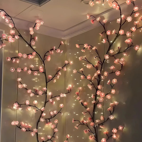 Cherry Blossom LED Lamp – Soft Glow & Customizable Decor