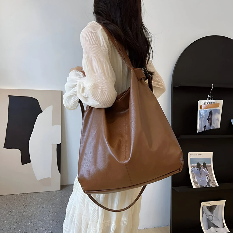 Women's Large Leather Tote Bag