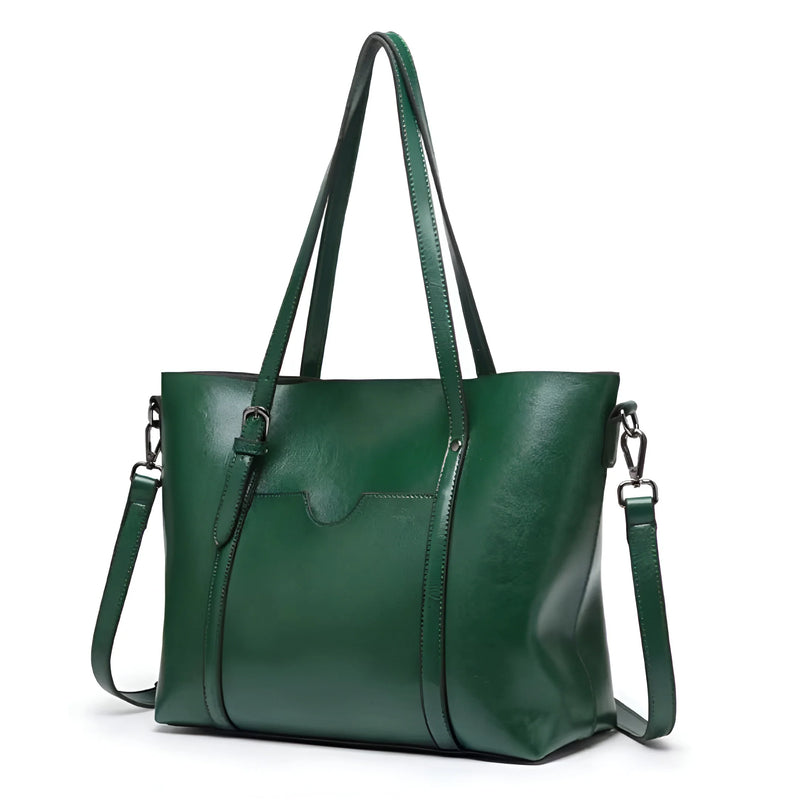 Women's Vintage Leather Tote Bag