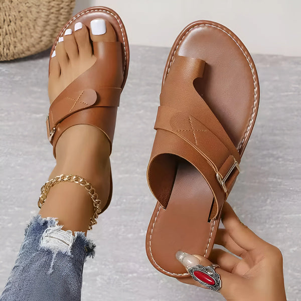 Women’s Buckle Slide Sandals