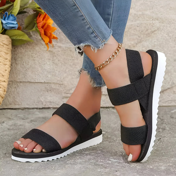 Women's Orthopedic Platform Sandals for Posture Support