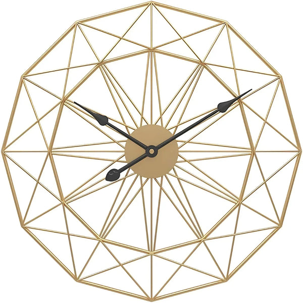 Polygonal Modern Wall Clock