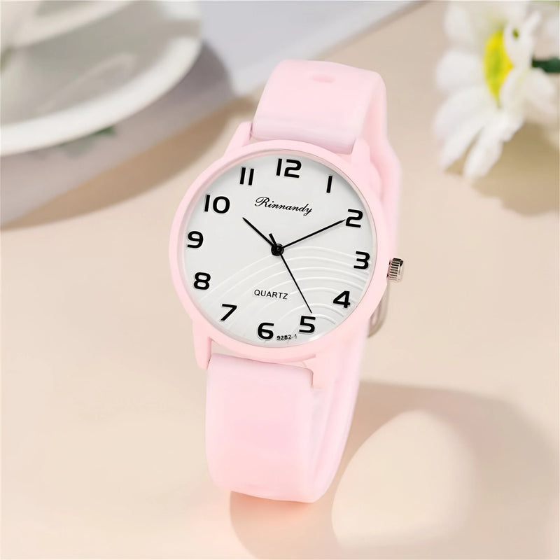 Women's Analog Silicone Watch