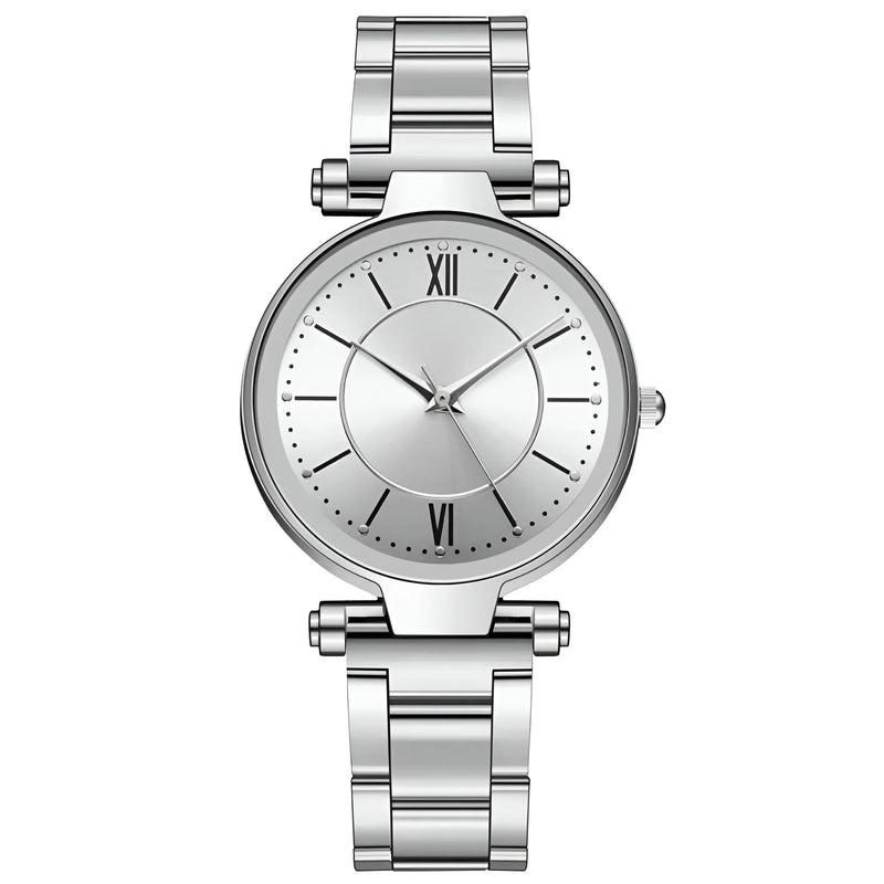 Stainless Steel Quartz Watch for Women