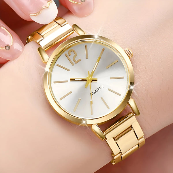 Women's Quartz Movement Alloy Watch