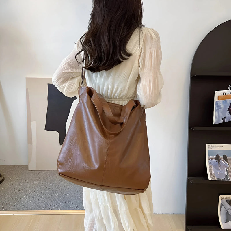 Women's Large Leather Tote Bag