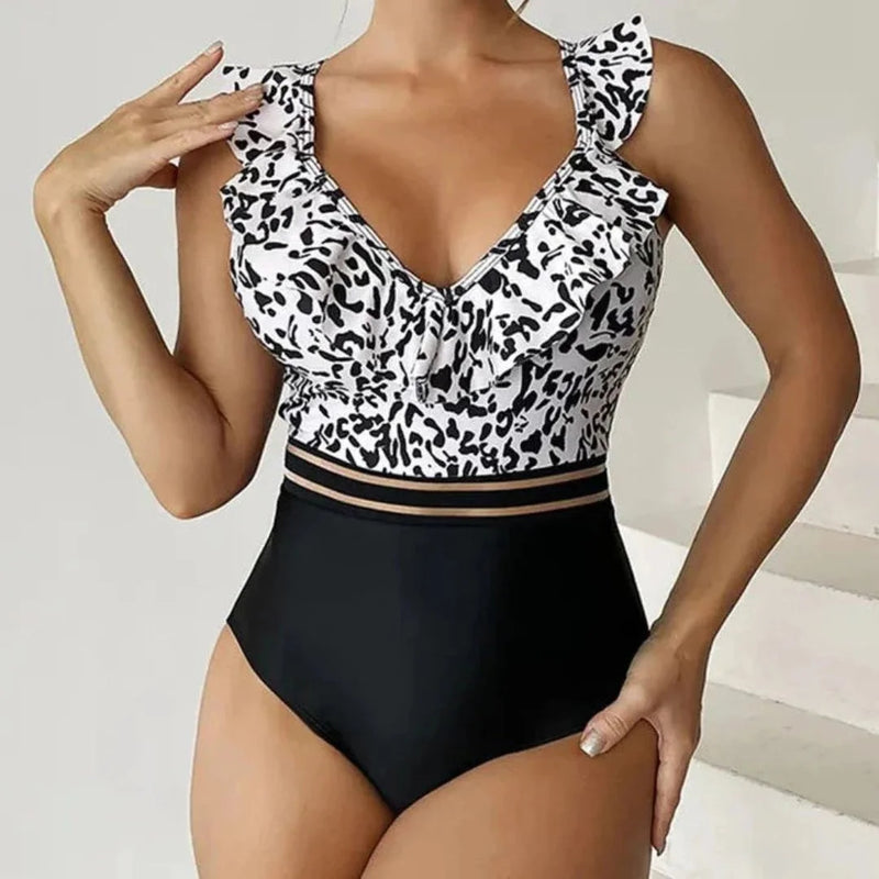 Leopard Print Swimsuit for Women