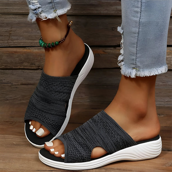 Open Toe Casual Sandals for Foot Support and Comfort