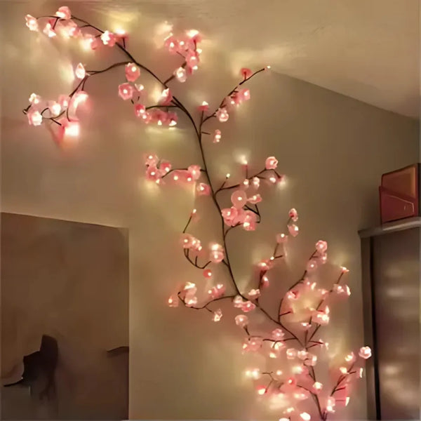 Cherry Blossom LED Lamp – Soft Glow & Customizable Decor