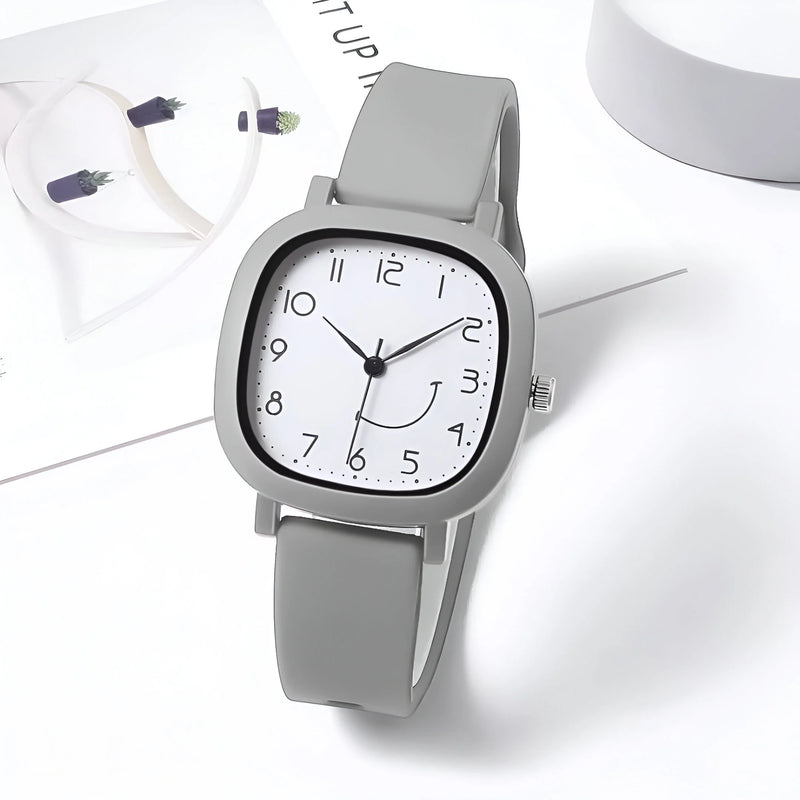 Women's Smiling Dial Quartz Watch