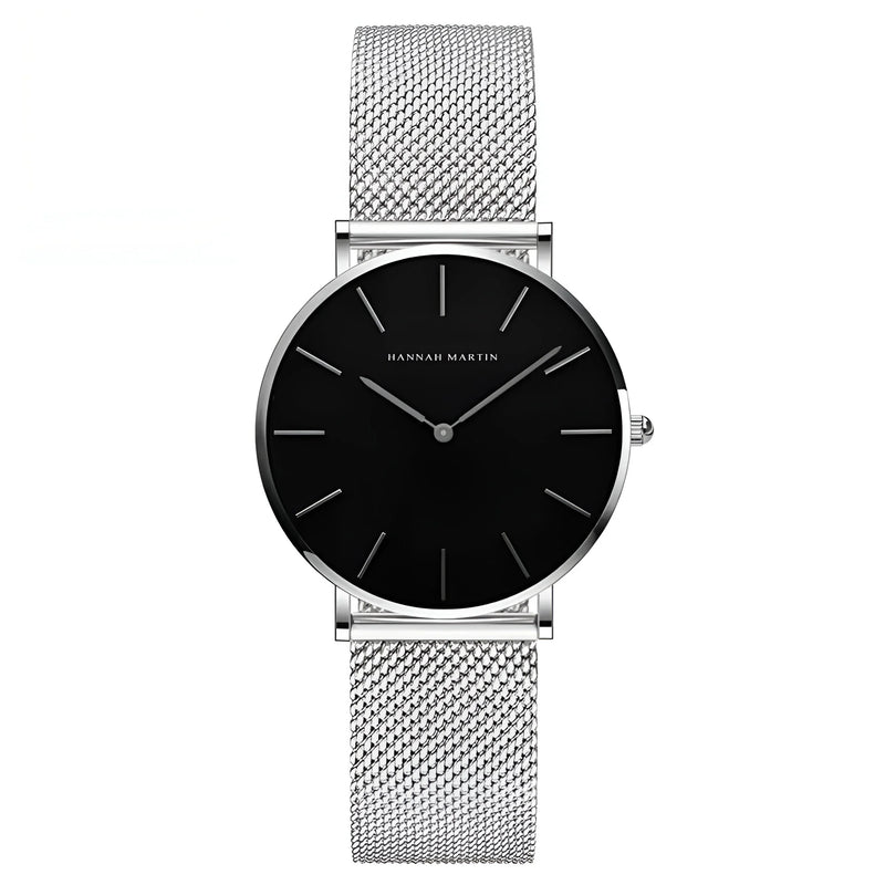 Hannah Martin Silver Watch for Women