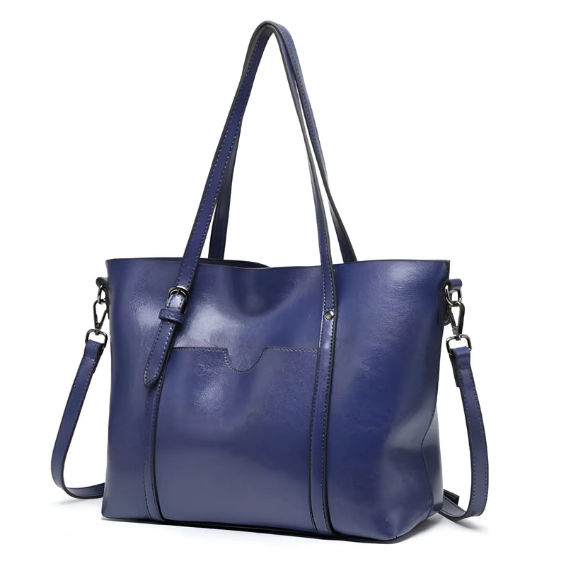 Women's Vintage Leather Tote Bag