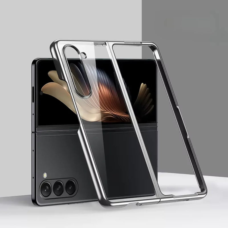 Electroplated Transparent Case for Galaxy Z Fold 3/4/5/6