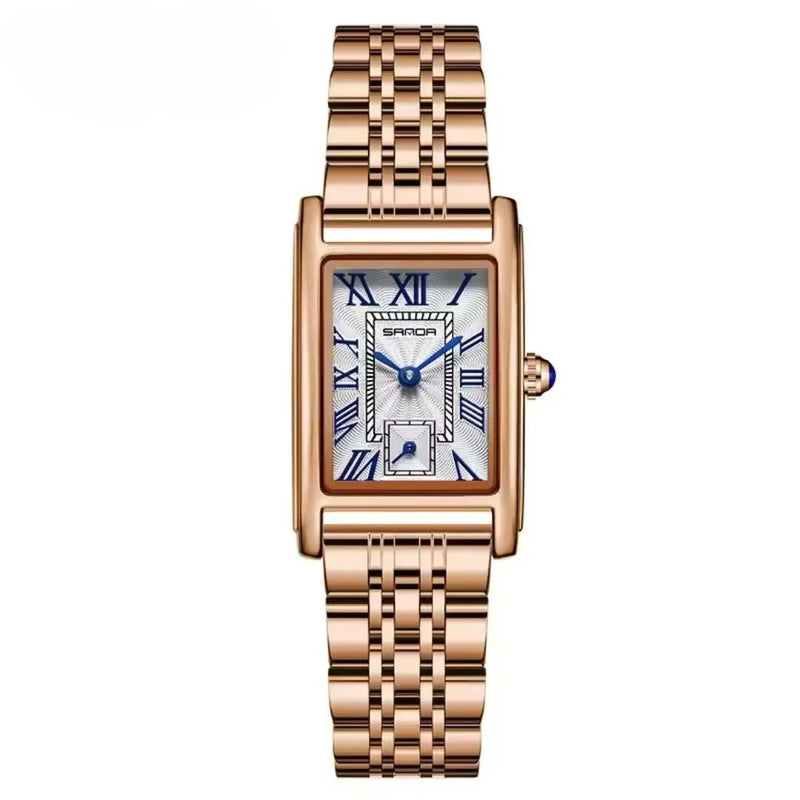 Sleek Rectangular Dial Women’s Watch