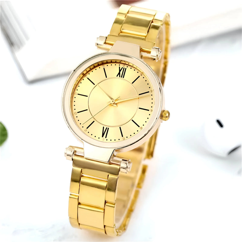 Stainless Steel Quartz Watch for Women