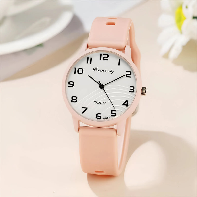 Women's Analog Silicone Watch