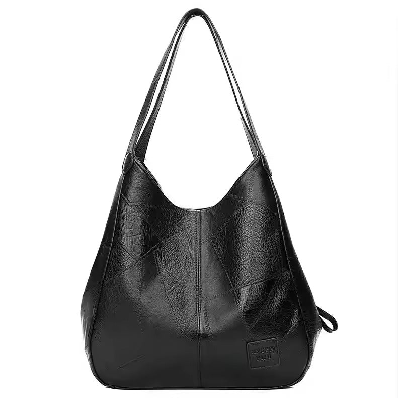 Women's Vintage Large Shoulder Leather Bag