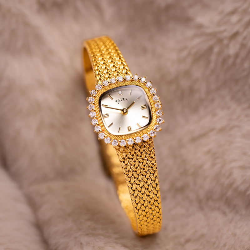 24K Gold Plated Vintage Women's Watch