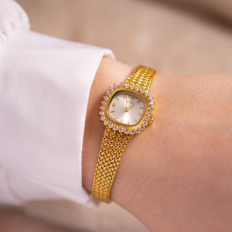 24K Gold Plated Vintage Women's Watch