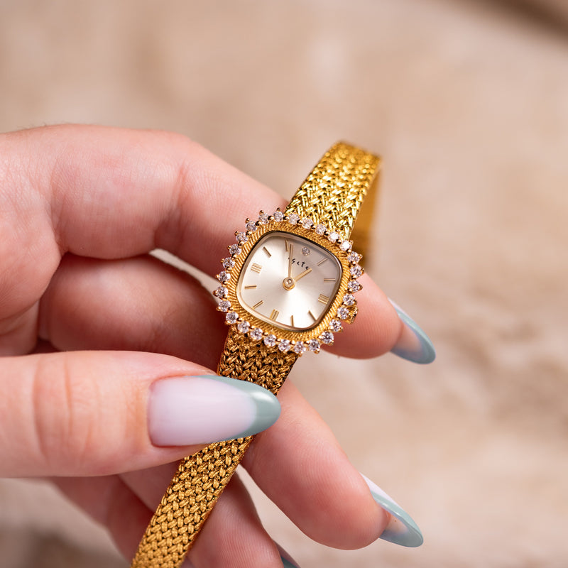 24K Gold Plated Vintage Women's Watch