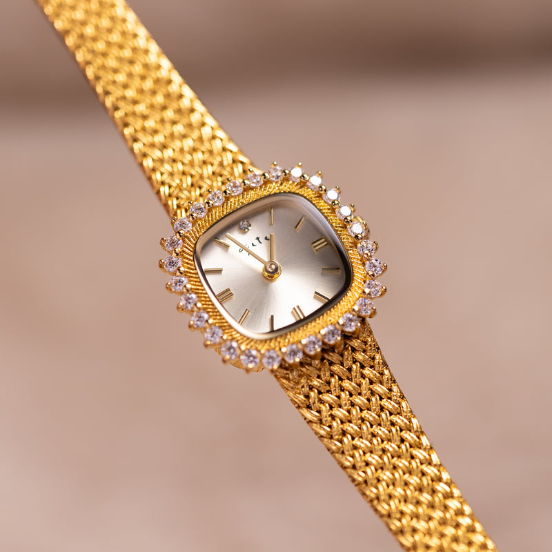 24K Gold Plated Vintage Women's Watch