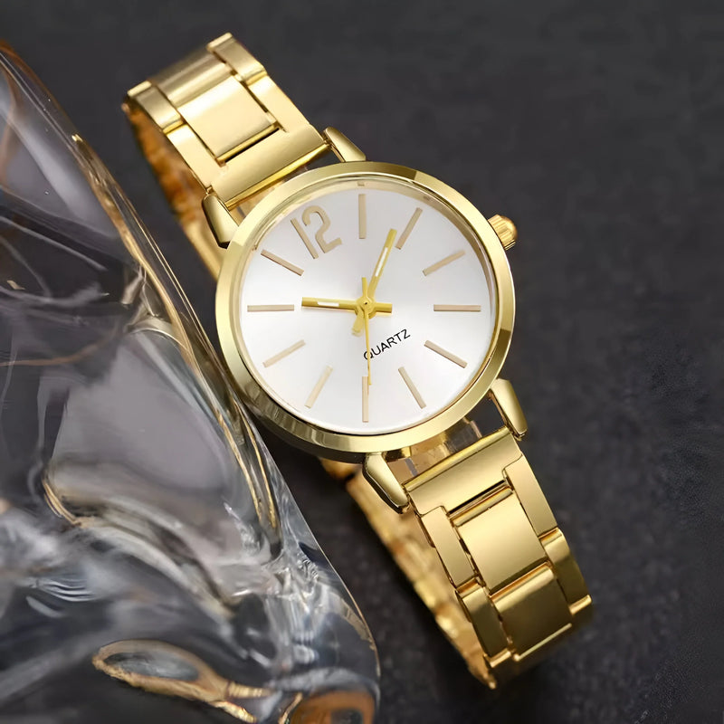 Women's Quartz Movement Alloy Watch