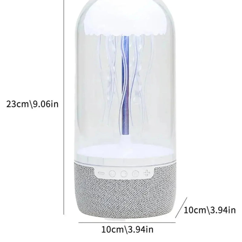 Jellyfish Lamp with Bluetooth Speaker